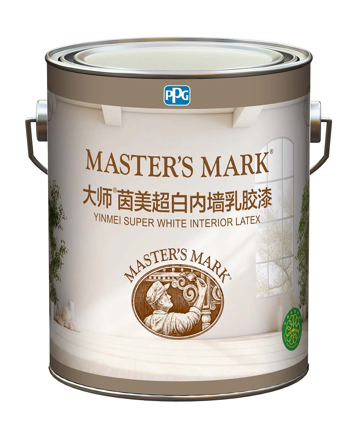 大师茵美超白内墙乳胶漆