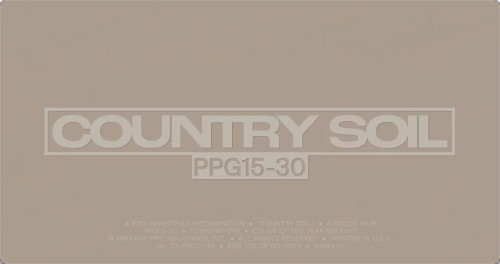PPG 2027年度色彩